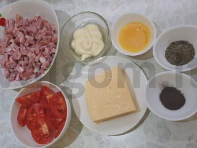 Pica su kumpiu ir sūriu orkaitėje Žingsnis 4