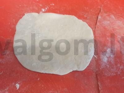 Pita su pesto padažu Žingsnis 1