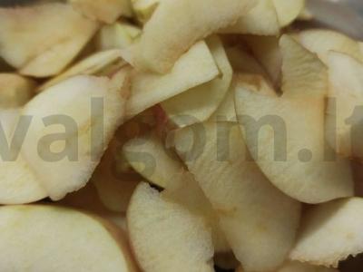 Obuolių pyragas su grietine ir ruduoju cukrumi Žingsnis 5