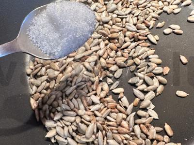 Saulėgrąžų sėklų ir karamelės kozinakas Žingsnis 2