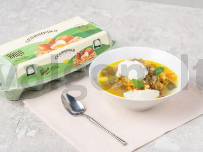 Vasaros rūgštynių sriuba su kiaušiniu pagrindine nuotrauka