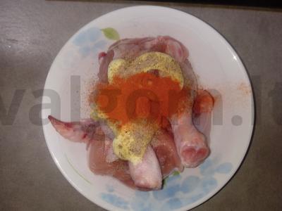 Skani vištiena Žingsnis 1