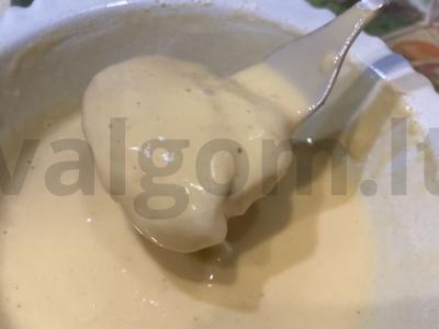 Keptas menkė alaus tešloje Žingsnis 4