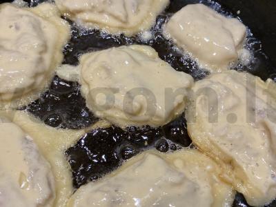 Keptas menkė alaus tešloje Žingsnis 5