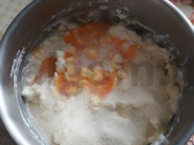 Varškės ir medaus apkepas Žingsnis 3