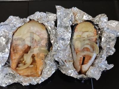 Lašiša, kepta orkaitėje Žingsnis 6