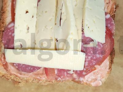 Mini pica su saliami Žingsnis 5