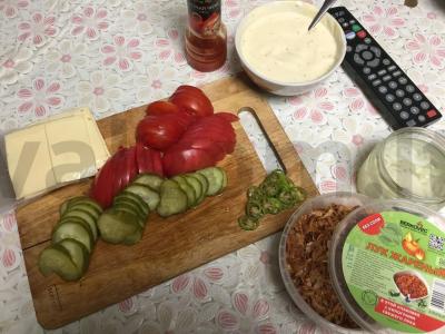 Aštrus dešrainis su kupatomis Žingsnis 1