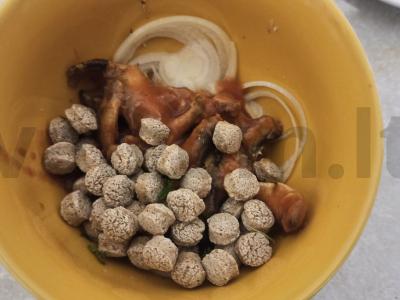 Žuvies salotos su svogūnais Žingsnis 2