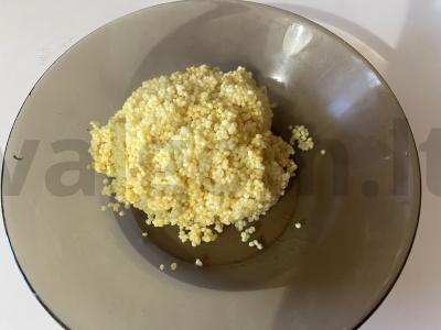 Pšenių košė medaus-bananų padaže Žingsnis 6