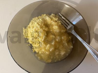 Pšenių košė medaus-bananų padaže Žingsnis 7