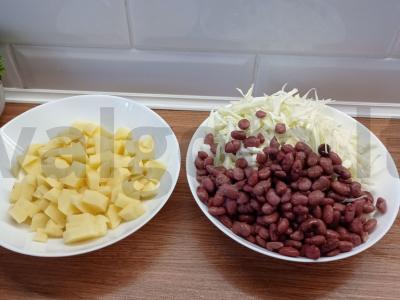 Sultingas barščiai su pupelėmis Žingsnis 4