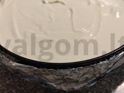 Amerikietiškas sūrio pyragas Žingsnis 6