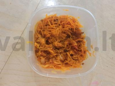 Paprika, įdaryta morkomis garuose Žingsnis 2