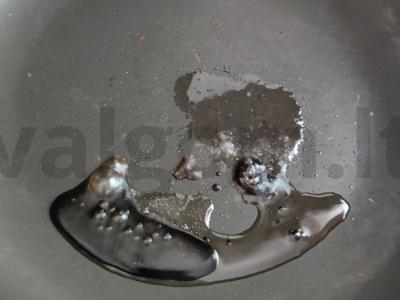 Keptas tofu su žemės riešutais, aštriu pipiru ir medumi Žingsnis 2