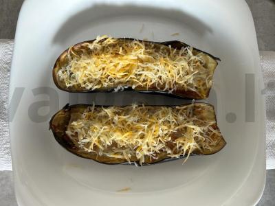 Baklažanų valtelės Žingsnis 5