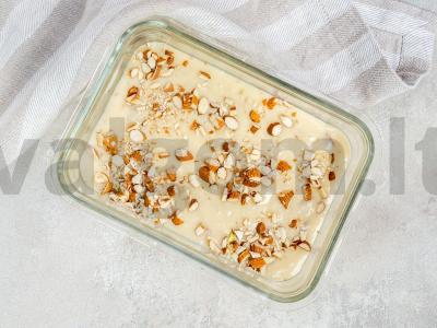 Vegetariškas migdolų pyragas Žingsnis 2