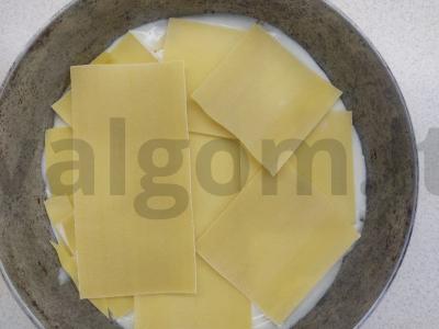 Švelni lazanja su vištiena ir grybais Žingsnis 1