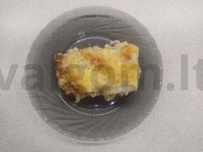 Švelni lazanja su vištiena ir grybais pagrindine nuotrauka