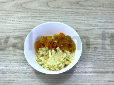 Sluoksniuotos tešlos pyragėliai su citrinos ir džiovintų abrikosų įdaru Žingsnis 1