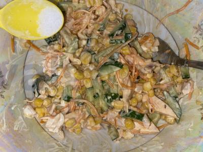 Pavasarinė salotų receptas, nuo kurio nesustorėsite Žingsnis 7