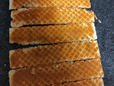 Vaflinis stebuklas su graikiniais riešutais Žingsnis 3