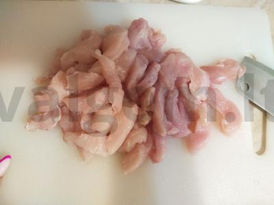 Teriyaki vištiena keptuvėje Žingsnis 1