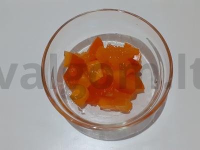 Naudingas grietinėlė su granola Žingsnis 3