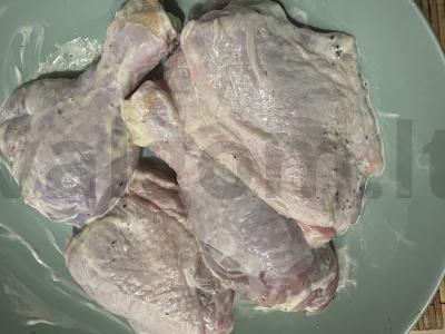 Bulvės su morkomis ir vištiena maiše Žingsnis 2