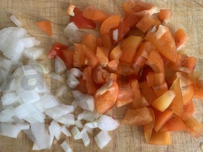 Pusryčių košė su daržovėmis Žingsnis 2