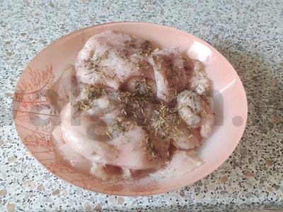 Garstyčių vištienos krūtinėlė garuose Žingsnis 1