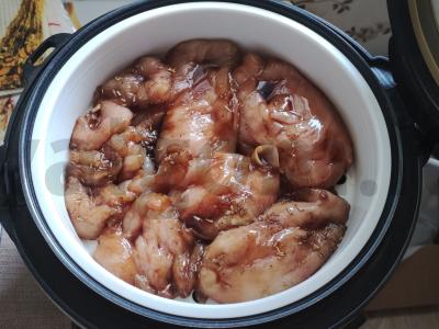 Garstyčių vištienos krūtinėlė garuose Žingsnis 4