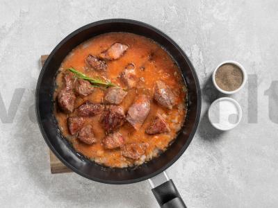 Jautiena su cukinijomis Žingsnis 2