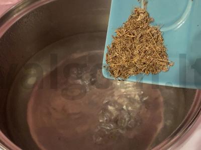 Virti sultingi krevetės su krapais Žingsnis 1