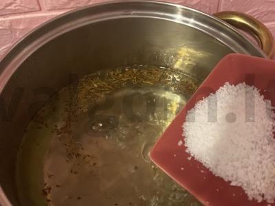 Virti sultingi krevetės su krapais Žingsnis 2