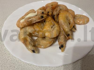 Virti sultingi krevetės su krapais Žingsnis 4