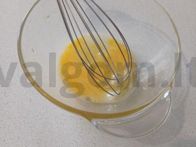 Kokosų sausainiai ant grotelių Žingsnis 1