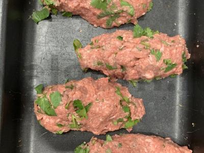 Lula kebabas su bulvėmis Žingsnis 2