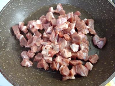 Salotas su jautiena ir granatais Žingsnis 2