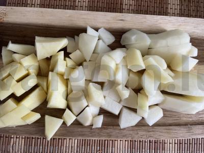 Maistingas žirnių sriuba su rūkyta paprika Žingsnis 2