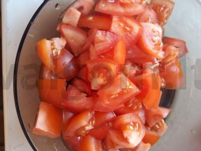 Namų pica su paruošta baze Žingsnis 3