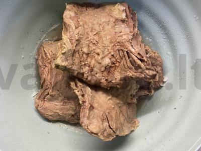 Salotas „Pipirų, kukurūzų ir jautienos sąjunga“ Žingsnis 3