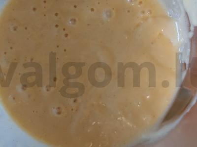 Moliūgų blynai Žingsnis 1