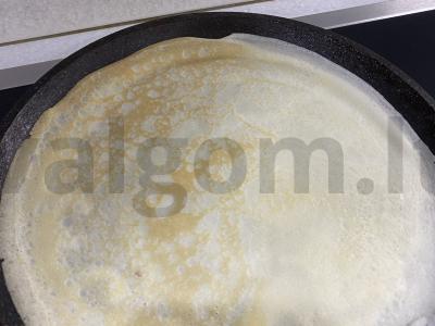 Ploni blynai su pienu Žingsnis 4