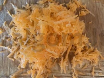 Varškės ir morkų užtepas Žingsnis 1