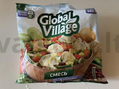 Kiaušinių omletas su grietinėlėmis ir daržovėmis Žingsnis 1