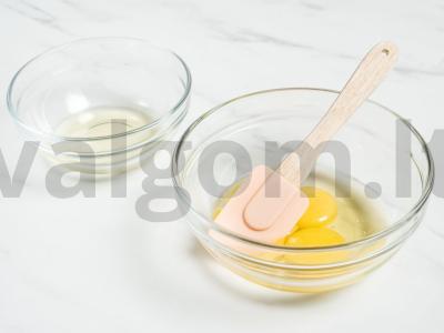 Žemės riešutų sausainiai Žingsnis 1