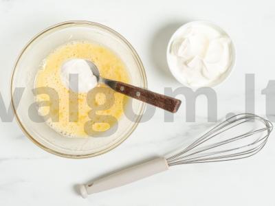 Žemės riešutų sausainiai Žingsnis 3