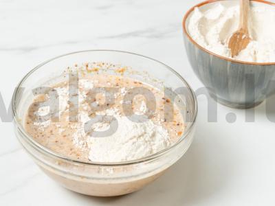 Žemės riešutų sausainiai Žingsnis 9