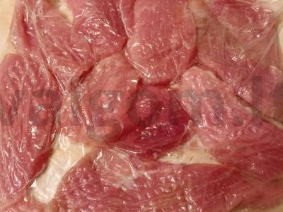 Kiaulienos kepsniai po sūrio kepure Žingsnis 2